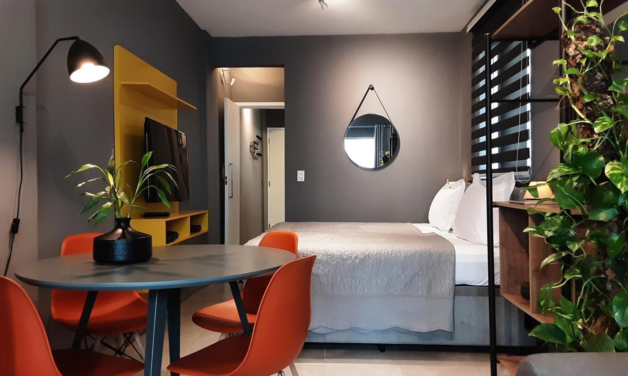 Ape Varanda Mar - Estudio Em Na Quadra Da Apartment Santos (Sao Paulo)
