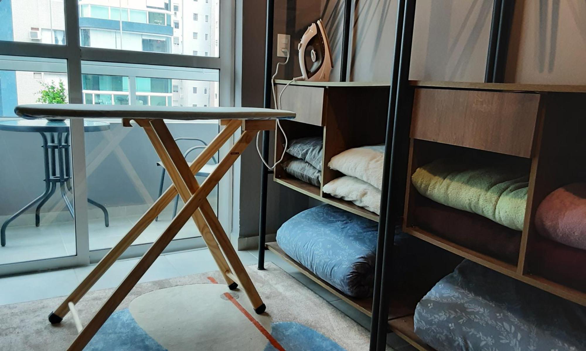 Ape Varanda Mar - Estudio Em Na Quadra Da Santos (Sao Paulo)