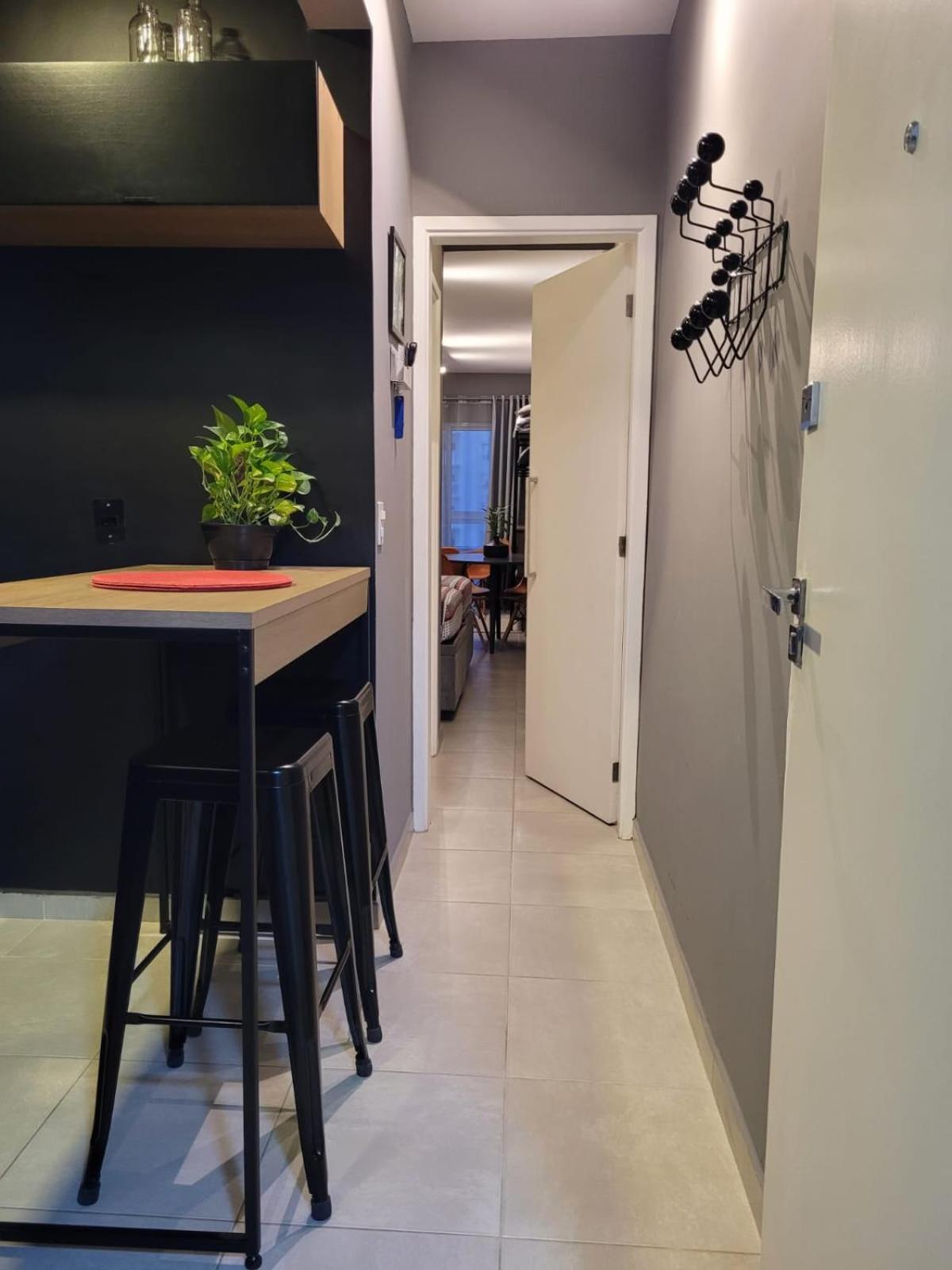 Apartment Ape Varanda Mar - Estudio Em Na Quadra Da Santos (Sao Paulo)